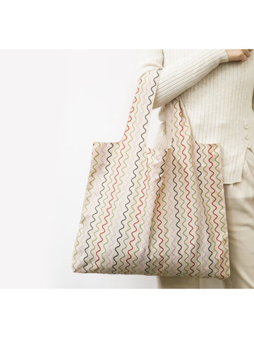 Moss Rose Recycled Poly Bag Waves